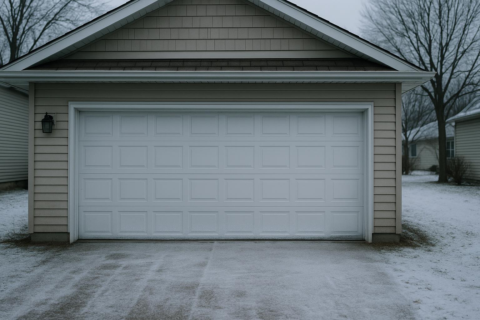 What to Do When Your Garage Door Won't Open in Cold Weather